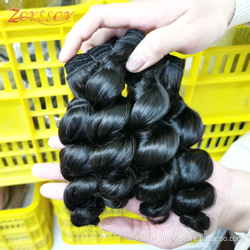 12A grade unprocessed virgin raw cuticle aligned super double drawn vietnamese hair bundle raw hair vietnam wholesale human hair
